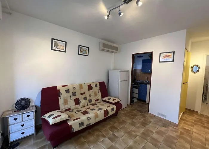 Studio Confort, Petit Prix, Proche Plage - 2 Pers, Parking Prive, Valras-Plage - Fr-1-701-13